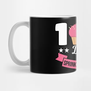 100 Days Sprinkled With Fun cup cake lover Mug